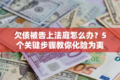 济南欠债被告上法庭怎么办？5个关键步骤教你化险为夷