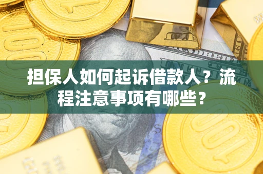 济南担保人如何起诉借款人？流程注意事项有哪些？